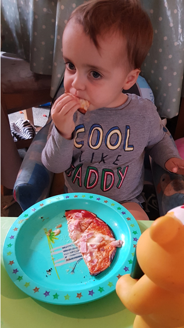 Homemade pizza