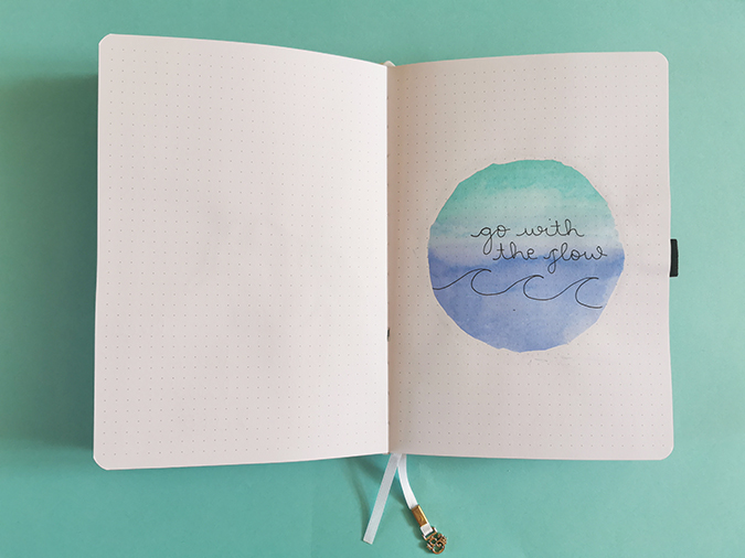 Archer & Olive Neapolitan journal with watercolour