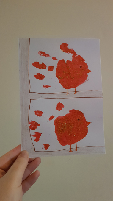 Homemade Christmas cards