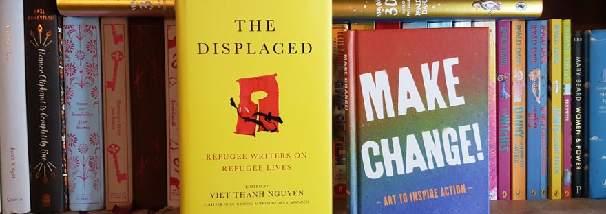 Win copies of The Displaced and Make Change