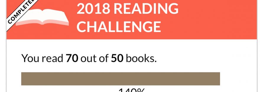 Goodreads 2018 Reading Challenge