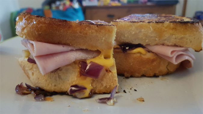 The best grilled cheese sandwich