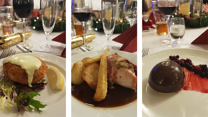 Christmas dinner at The Alverton