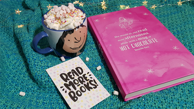 Books and hot chocolates