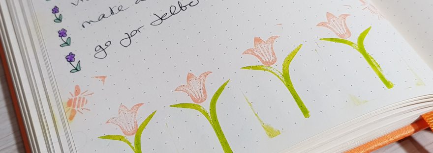 Spring 2019 bucket list - bullet journal update