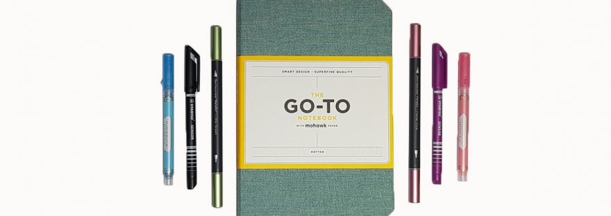 The Go-To Notebook with Mohawk paper - bullet journal review