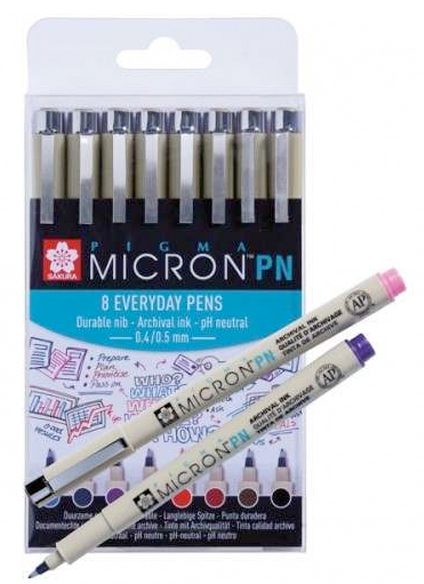 Sakura Micron PN pens from Craft Stash