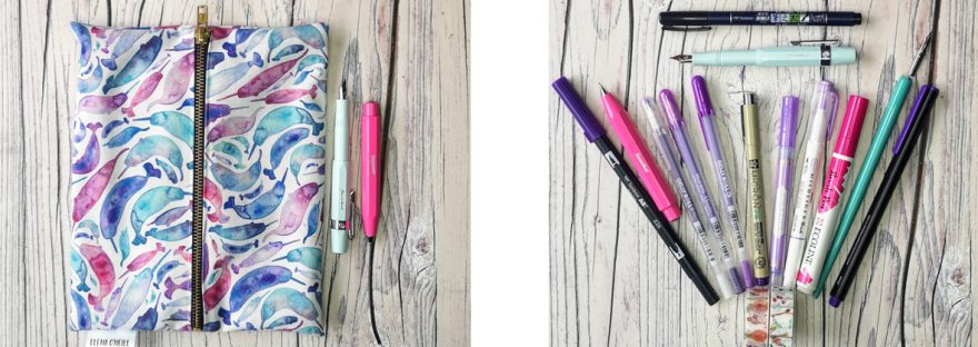 What's in my pencil case: Danielle from Under the Rowan Trees