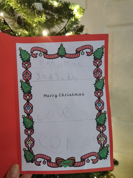 Jenson Christmas card