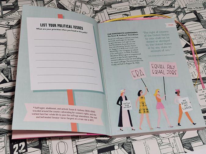 50 Lists for Feminists (guided journal) - review