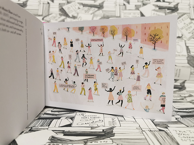 The Illustrated Feminist postcard book - review