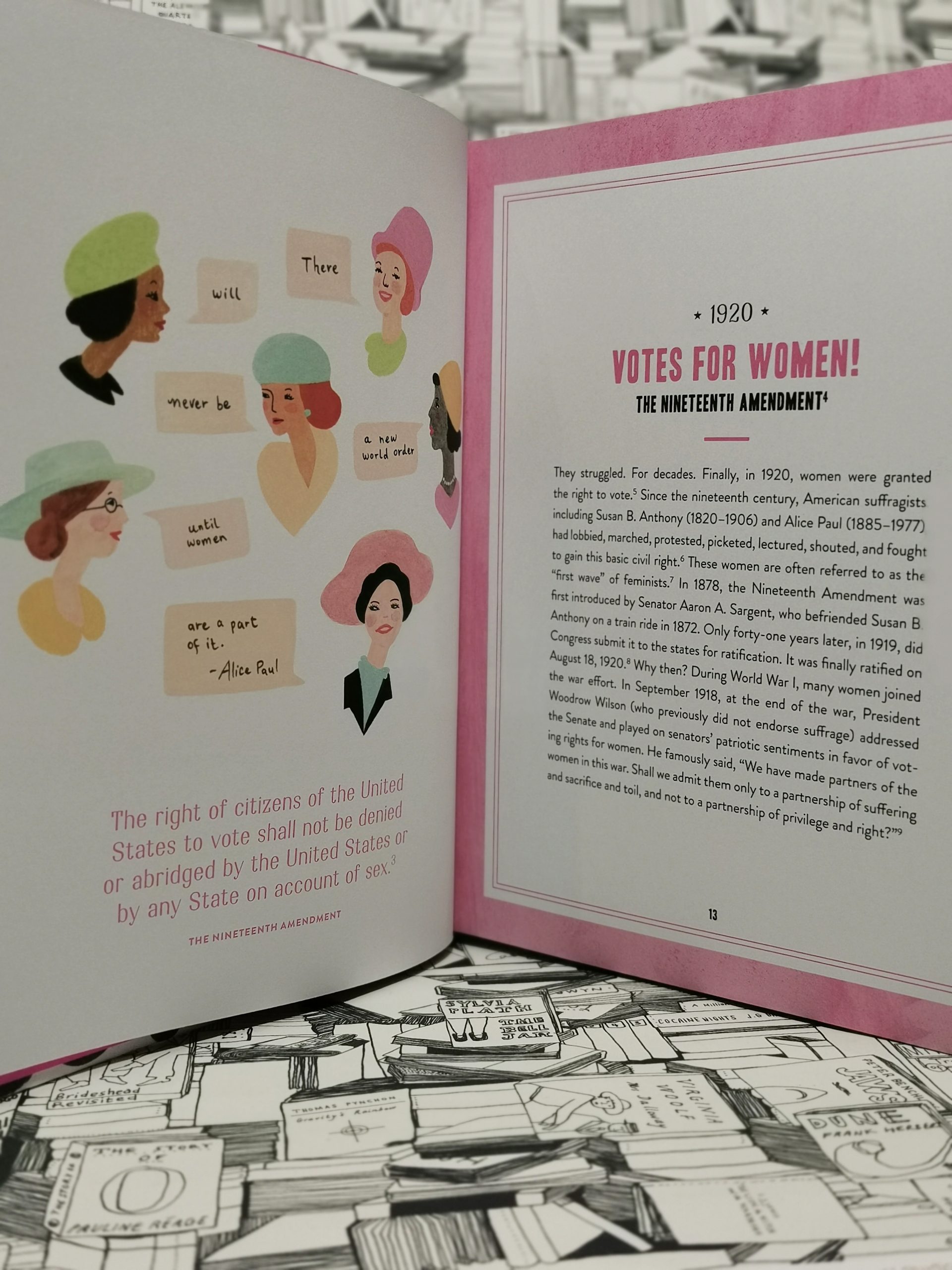 The Illustrated Feminist by Aura Lewis - review and giveaway