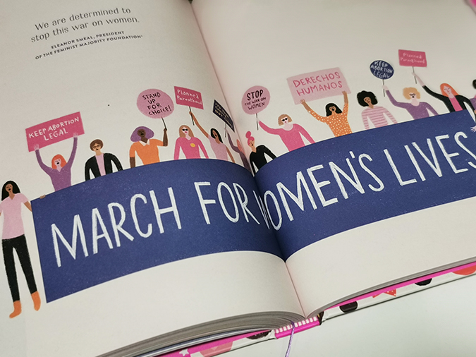 The Illustrated Feminist by Aura Lewis - review and giveaway