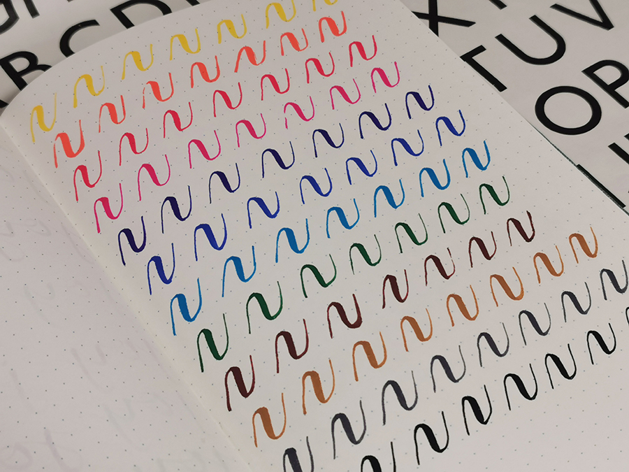 New Pentel Touch Brush Sign review and giveaway