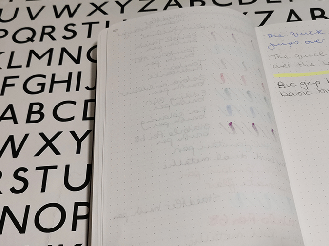 Port West Stationers - dot grid journal review