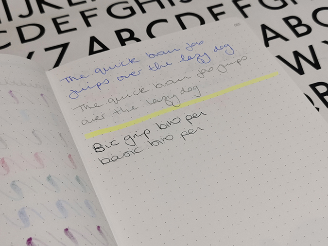 Port West Stationers - dot grid journal review