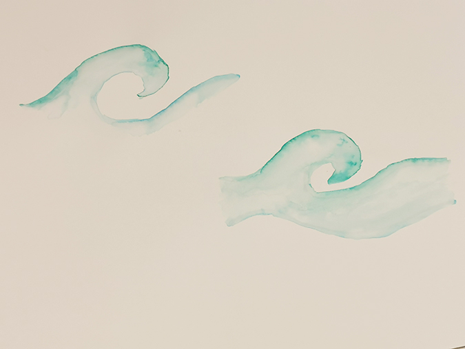 Tombow blending practice