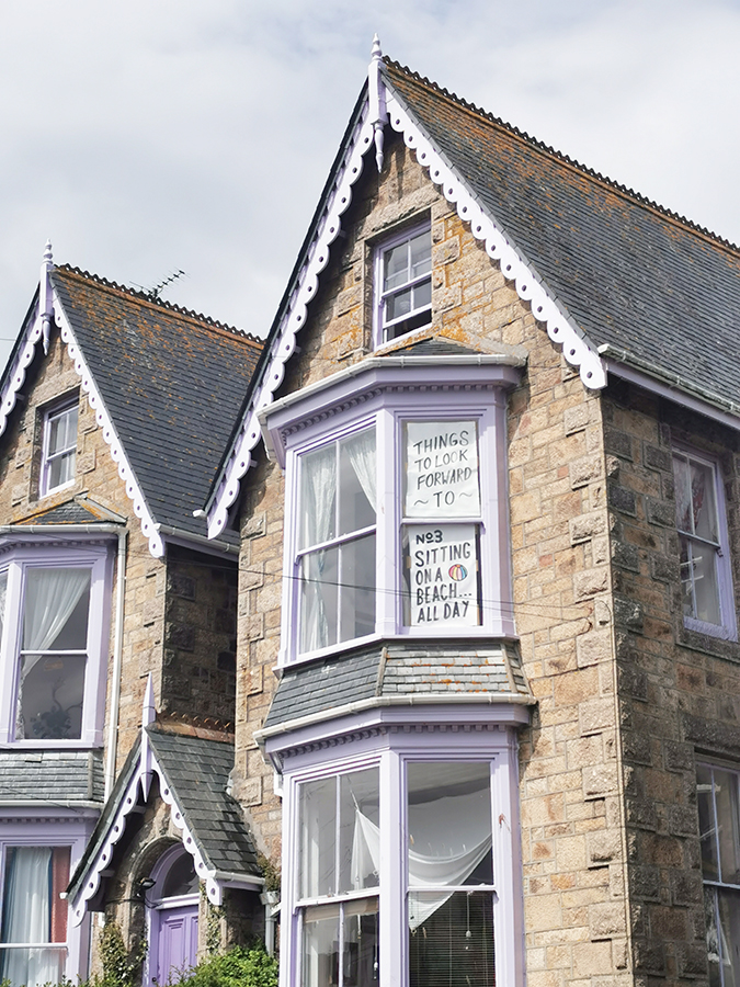 Purple house