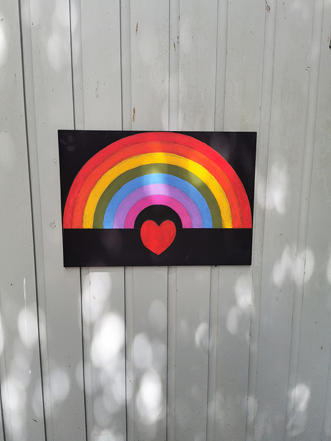 Rainbow walks