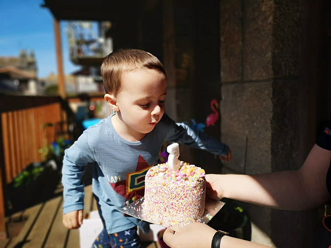 Jenson's fifth birthday