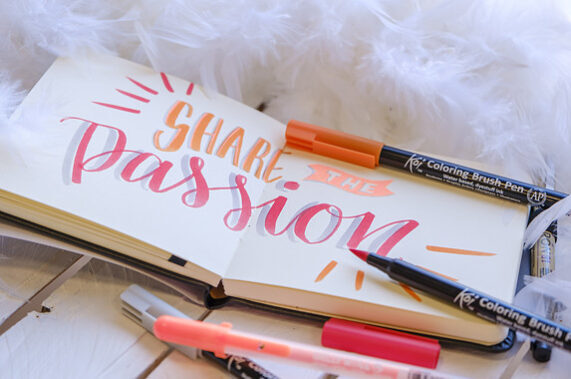 Sakura Koi brush pens