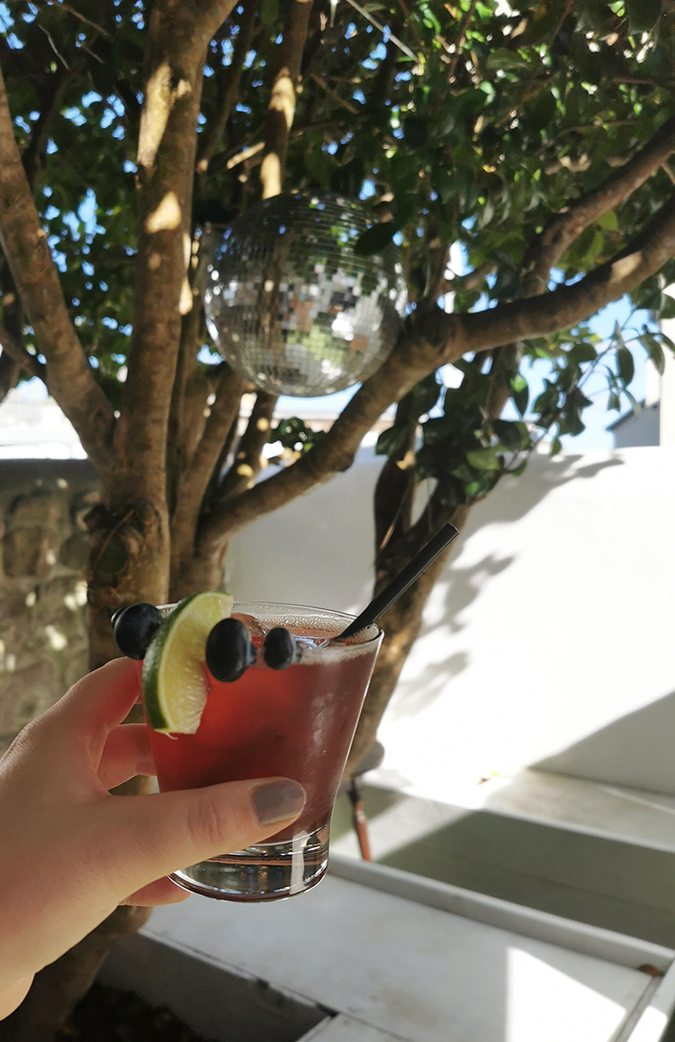 Cocktail at The Front Room, Penzance