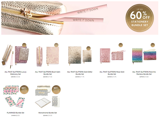 Go Stationery - up to 60% off bundles