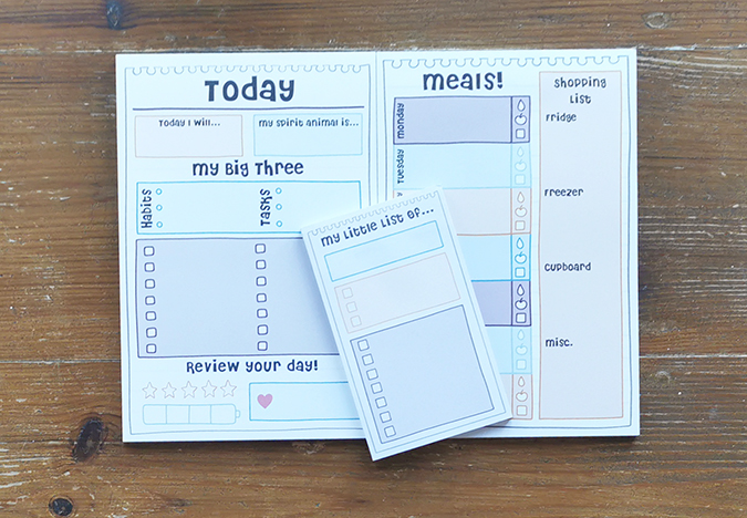 Planners from Oops a Daisy - review