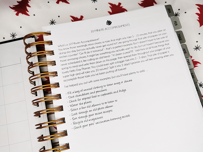 Tide Daily Planner from Hello Day - review and giveaway