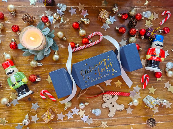 Stationery cracker gift from Martha Brook - review and giveaway