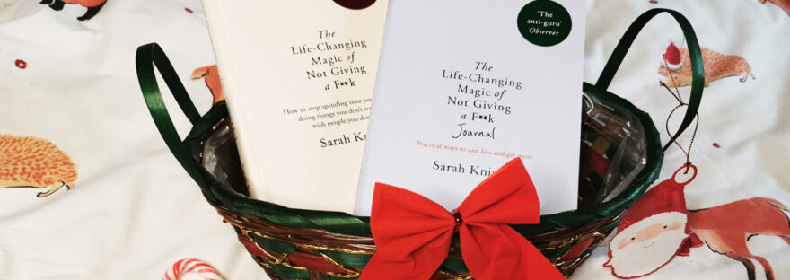 The Life-Changing Magic of Not Giving a F*** book and journal by Sarah Knight
