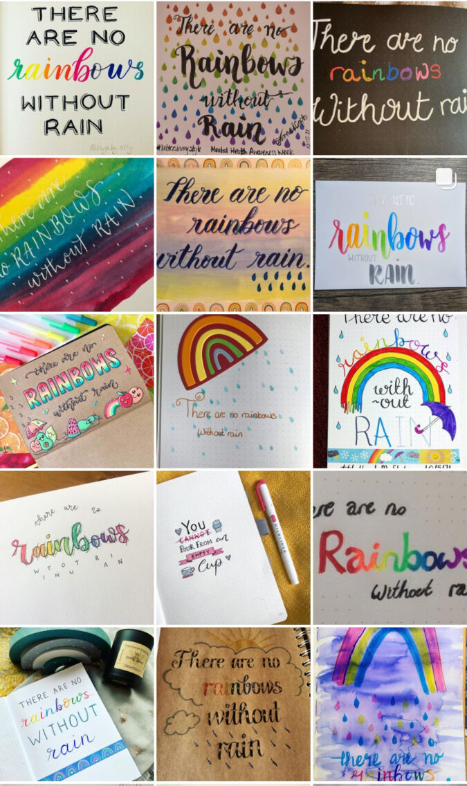 #LettersInMyStyle May 2021 entries