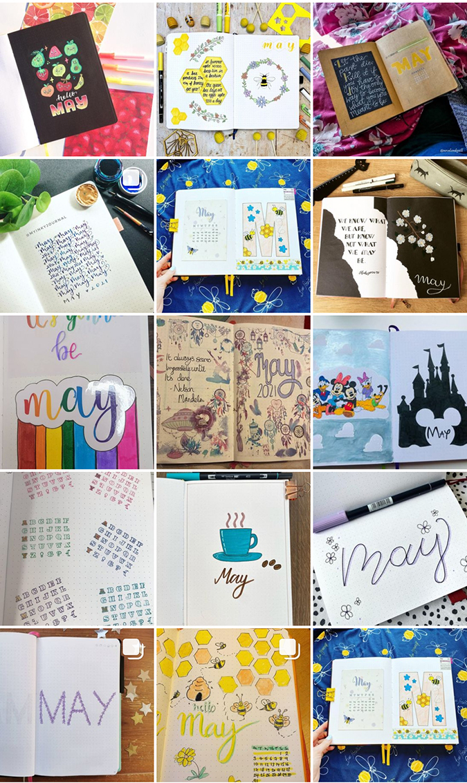 #JournalInMyStyle May challenge