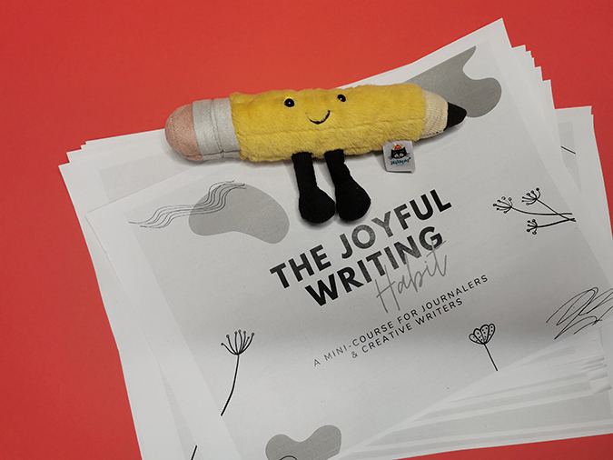 The Joyful Writing Habit workbook