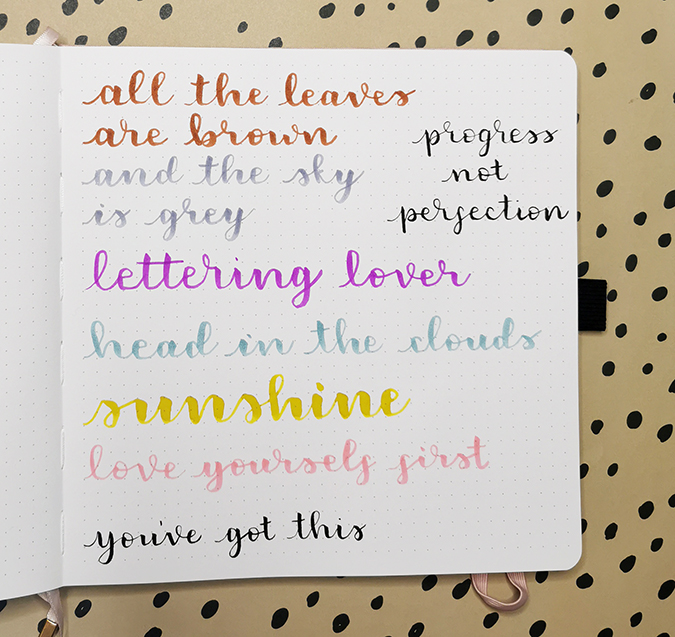 Brush Pen Taster Box from Under the Rowan Trees - review