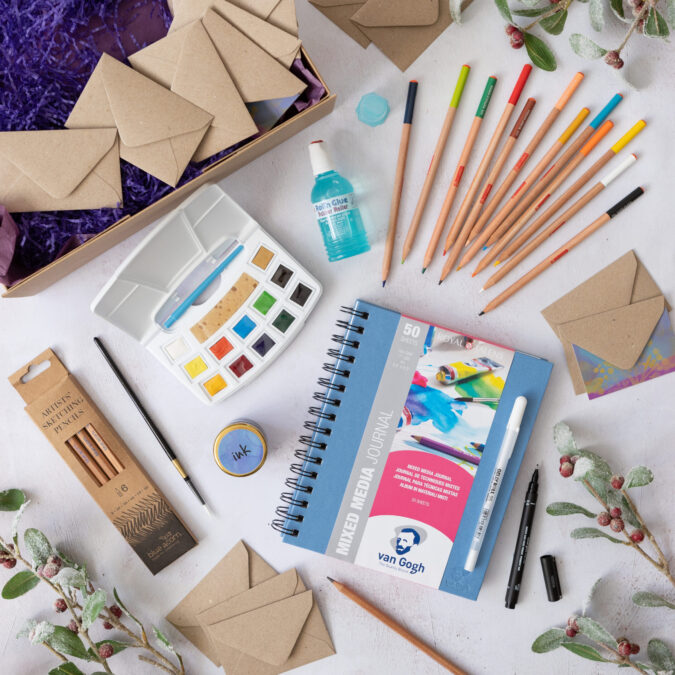 Art advent box from Under the Rowan Trees