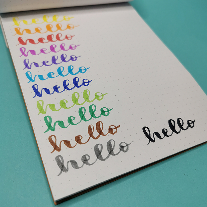 Manuscript Callicreative brush pens