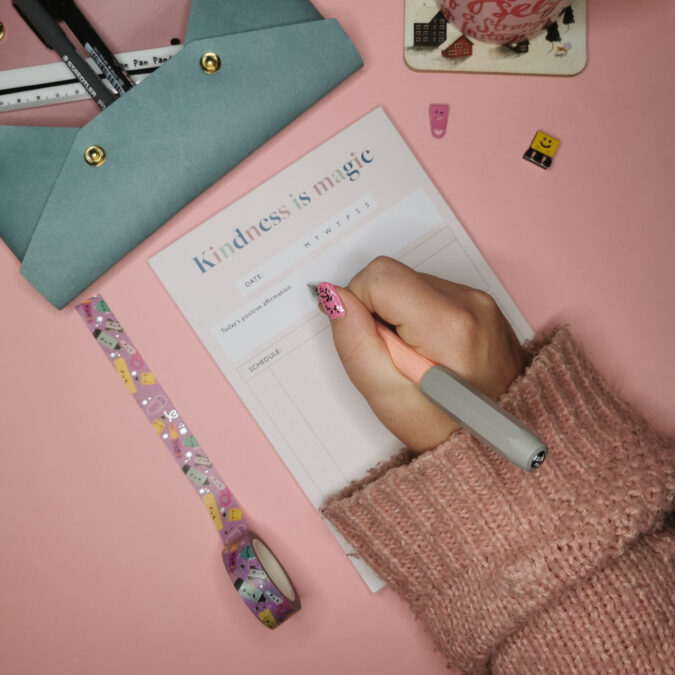 Martha Brook self-care desk pad