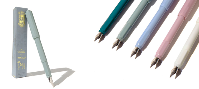 Ferris Wheel Press carousel fountain pen from Under the Rowan Trees