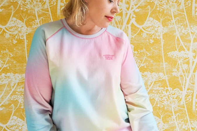 Rainbow sweatshirt from Muthahood