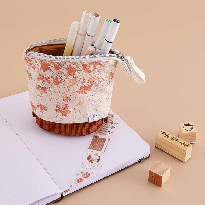 Tsuki ‘Maple Dreams’ Pop-Up Pencil Case from Notebook Therapy