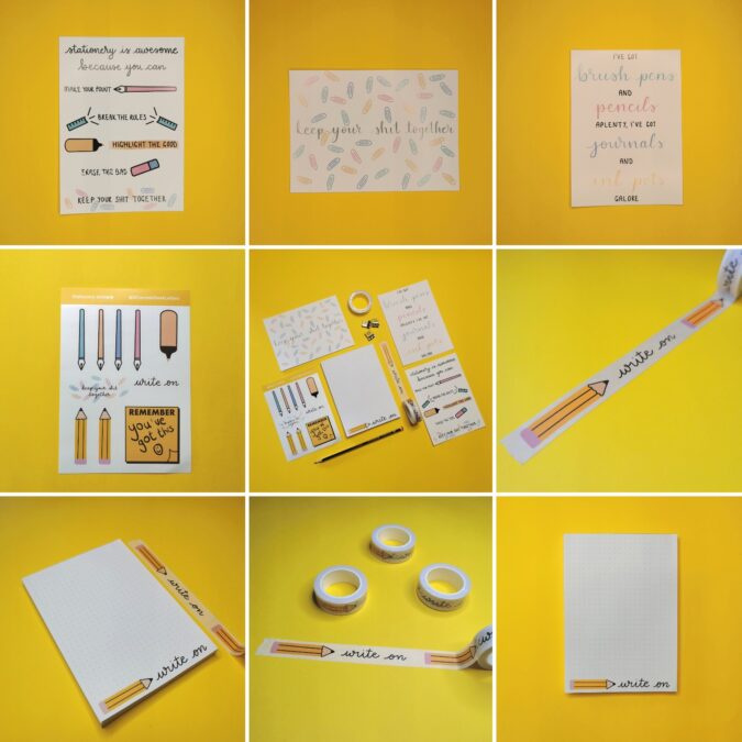 Write on stationery by A Cornish Geek Letters