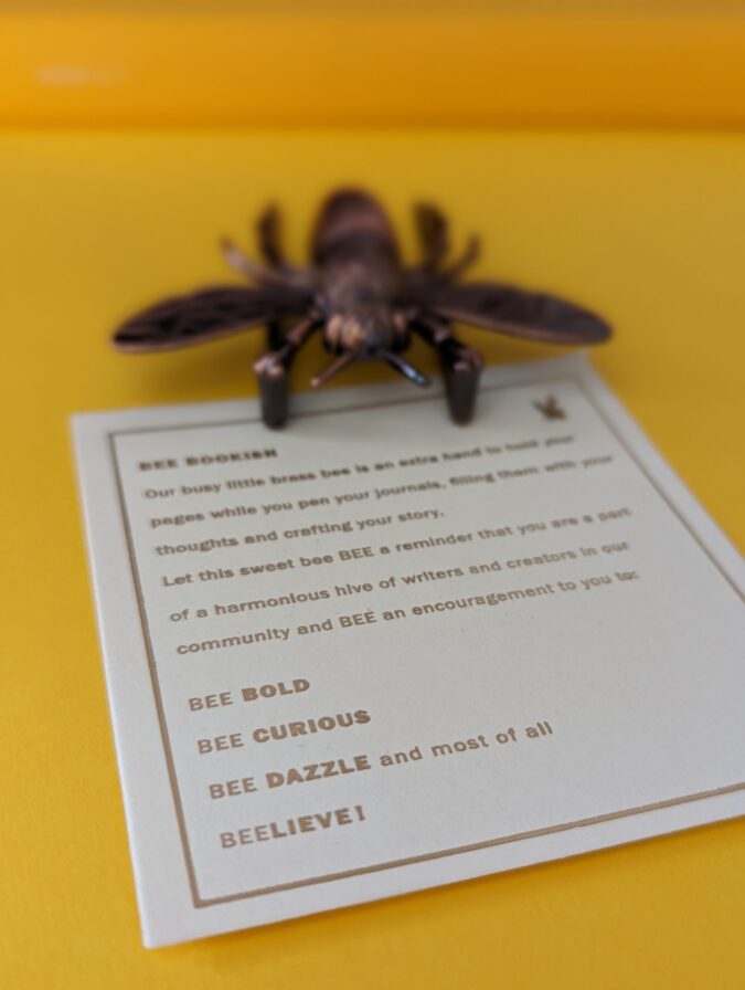 Esterbrook bee page holder