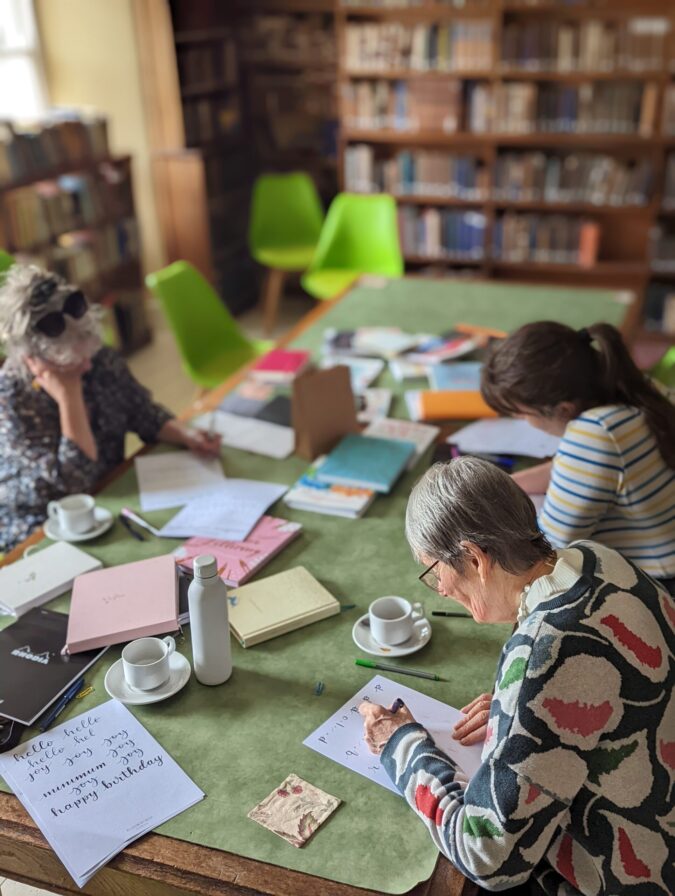 Workshop at Morrab Library