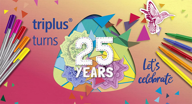 25 years of STAEDTLER triplus
